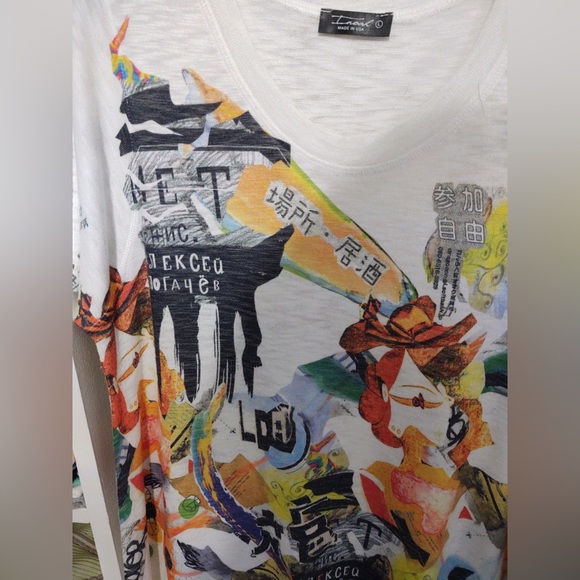 Inoah Asymmetrical dress WITH POCKETS - Picture 3 of 4